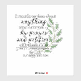 Philipans Christelijke bijbelstickers - Niet gebru Sticker