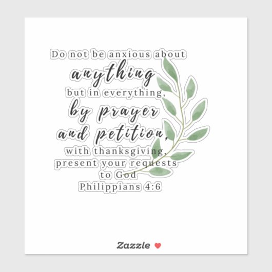 Philipans Christelijke bijbelstickers - Niet gebru Sticker (Vel)