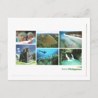 PHILIPINES BOHOL ISLANDS BRIEFKAART