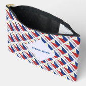 Philipines Flag Blue Personalized Etui (Open)