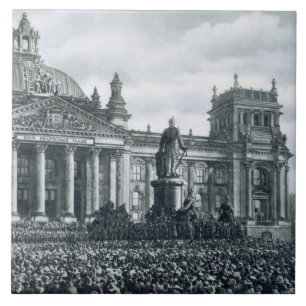 Philipp Scheidemann (1865-1939) adres f Tegeltje