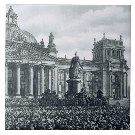 Philipp Scheidemann (1865-1939) adres f Tegeltje (Voorkant)