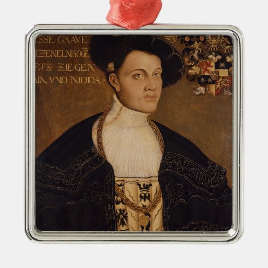 Philipp von Hessen Metalen Ornament (Voorkant)