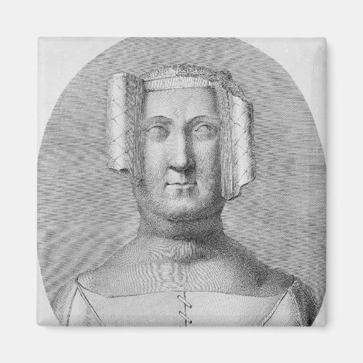 Philippa of Hainault Magneet (Voorkant)