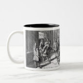 Philippe de France Duke of Anjou Tweekleurige Koffiemok (Links)