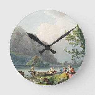 Philippe de Loutherbourg Meer van Wyndermere, va Ronde Klok