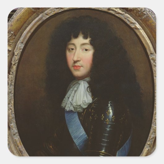 Philippe of France Duke of Orleans Vierkante Sticker (Voorkant)