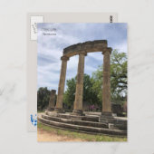 Philippeion ruins, Olympia, Griekenland. Briefkaart (Voorkant / Achterkant)
