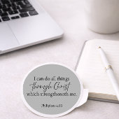 Philippenzen 4:13 Christelijke Sticker