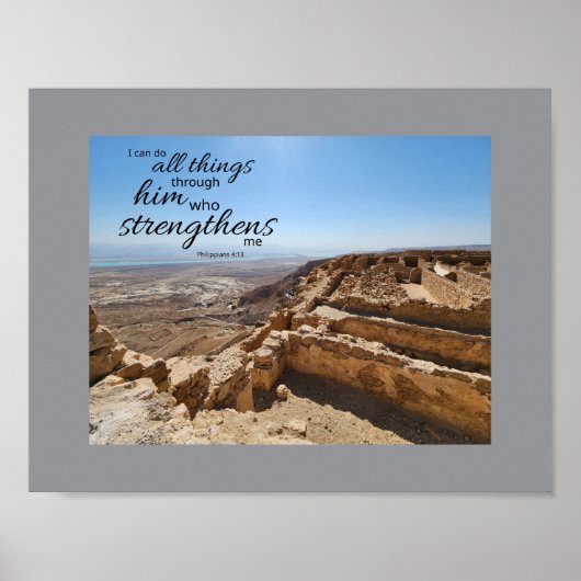 Philippenzen 4:13 Poster (Voorkant)