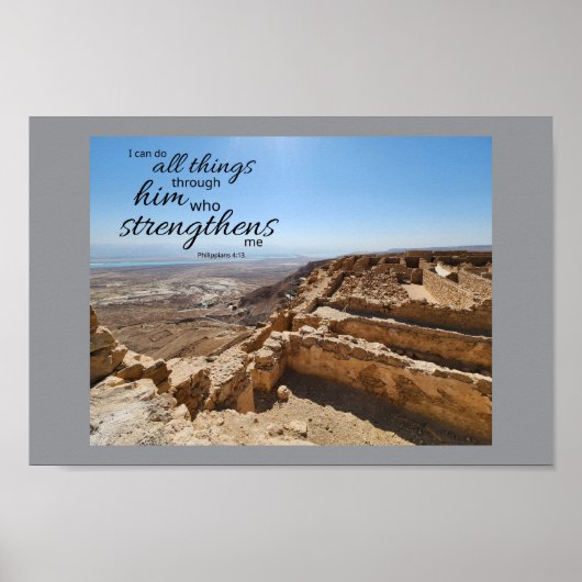 Philippenzen 4:13 Poster (Voorkant)