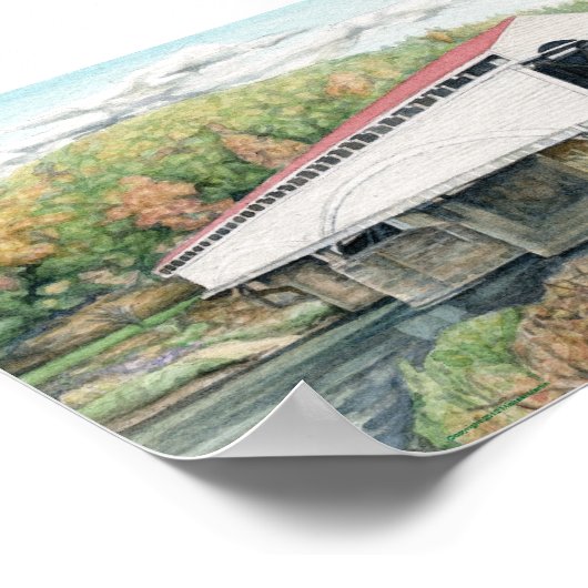 Philippi Covered Bridge Print (Hoek)