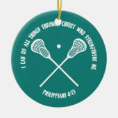 PHILIPPIAN 413 - LACROSSE KERAMISCH ORNAMENT (Voorkant)