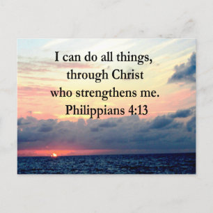 PHILIPPIAN 4:13 BRIEFKAART