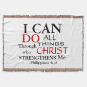 PHILIPPIAN 4:13 DEKEN (Voorkant)