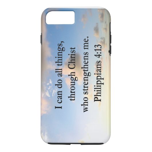 PHILIPPIAN 4:13 HOPE Case-Mate iPhone CASE (Achterkant)