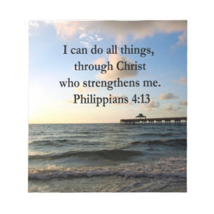 PHILIPPIAN 4:13 HOPE NOTITIEBLOK
