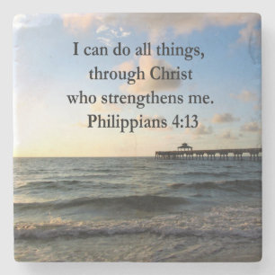 PHILIPPIAN 4:13 HOPE STENEN ONDERZETTER