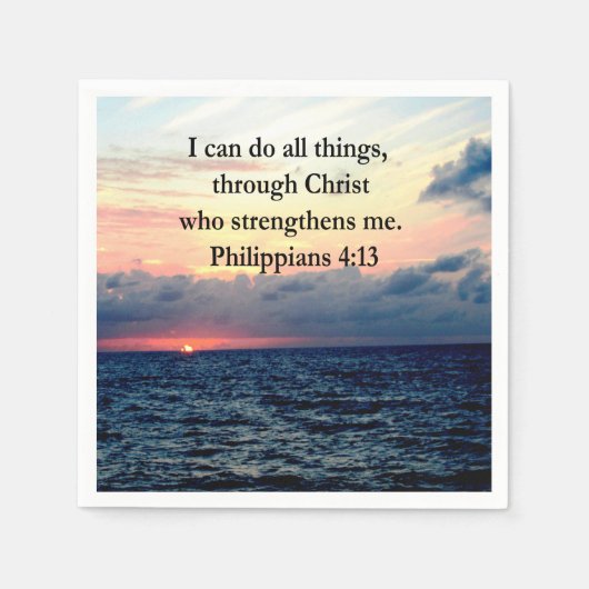 PHILIPPIAN 4:13 SERVET (Voorkant)