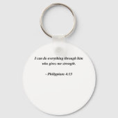 PHILIPPIAN 4:13 SLEUTELHANGER (Voorkant)