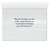 Philippians 3:13 Druk op de hoge oproepkaart (Binenzijde Horizontaal (Onderkant))