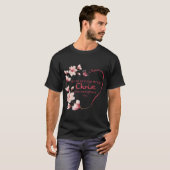 Philippians 413 Christian Bible Verse Flower Gifts T-shirt (Voorkant volledig)