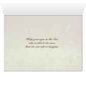 Philippians 4:13 Alles door Christus, Kaart (Binenzijde Horizontaal (Onderkant))