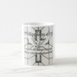 Philippians 4:13 Bijbeltekst koffiemok