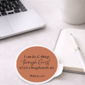 Philippians 4:13 Christian Sticker