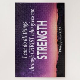 PHILIPPIANS 4:13 Ik kan alles Christelijk doen. Legpuzzel