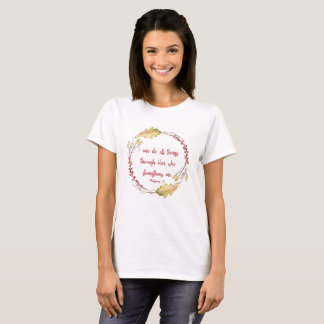 Philippians 4:13 - Ik kan alles doen - T-shirt