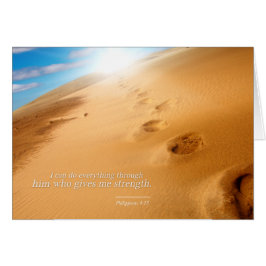 Philippians 4:13: Ik kan alles met hem doen