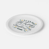 Philippians 4:13 met lichtwitte veter papieren bordje (Gekanteld)