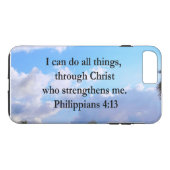 PHILIPPIANS 4:13 PRAYER Case-Mate iPhone CASE (Achterkant (Horizontaal))