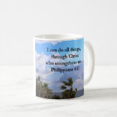 PHILIPPIANS 4:13 PRAYER KOFFIEMOK (Voorkant rechts)