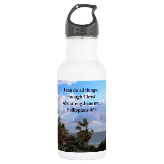 PHILIPPIANS 4:13 PRAYER WATERFLES  (Voorkant)