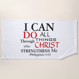 PHILIPPIANS 4:13 Quote Strandlaken