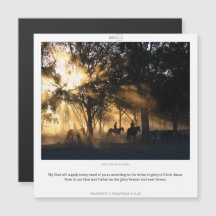 Philippians 4:19-20-kaart voor PROSPERITY SCRIPIX-