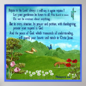 Philippians 4:4 poster Scripts (Voorkant)