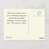 Philippians 4:4, Rejoice in the Lord Altijd Briefkaart (Achterkant)