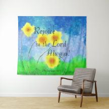 Philippians 4:4, Rejoice in the Lord Altijd
