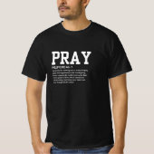 Philippians 4:6–7 Mens T-Shirt (Voorkant)