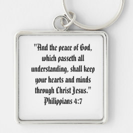 Philippians 4:7 sleutelhanger