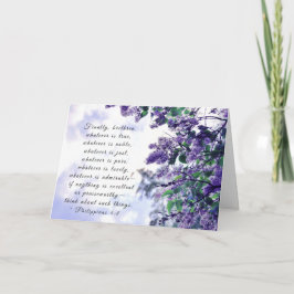 Philippians 4:8 Wat er ook is echte bijbelse versi Kaart