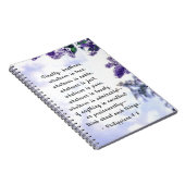 Philippians 4:8 Wat er ook is echte bijbelse versi Notitieboek (Rechterzijde)