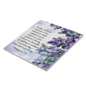 Philippians 4:8 Wat er ook is echte bijbelse versi Tegeltje (Zijkant)