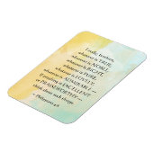 Philippians 4:8 Wat waar ook is, Magneet (Linkerzijde)