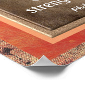 Philippiansen 4:13-kunstprint poster (Hoek)