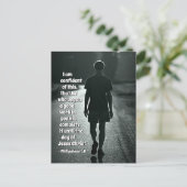 Philippiërs 1:6 Hij is begonnen met een goed werk Briefkaart (Staand voorkant)