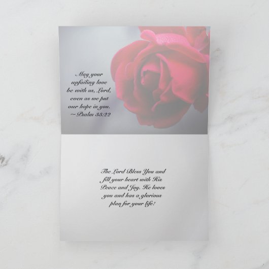 Philippiërs 1:6 Ik heb vertrouwen in deze Bijbelse Kaart (Binnen)